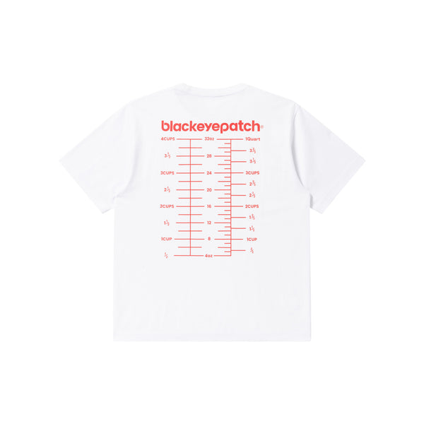 GLASSWARE LOGO POCKET TEE WHITE