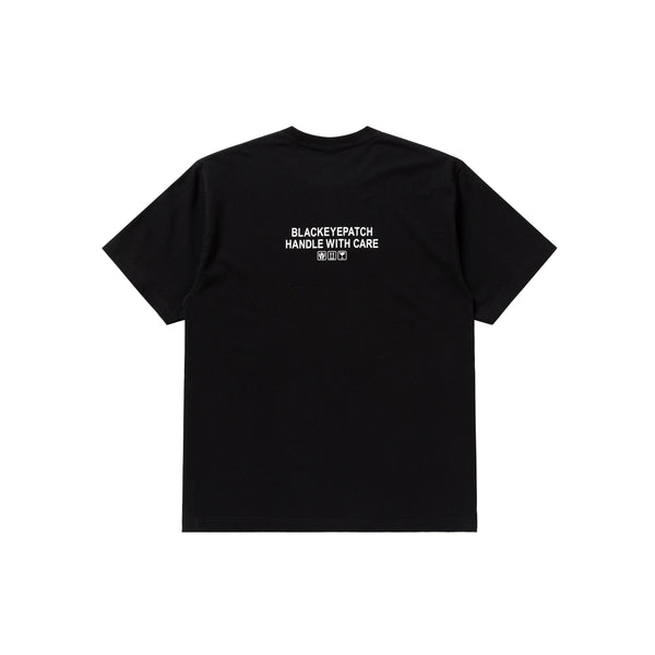 HANDLE WITH CARE TEE BLACK