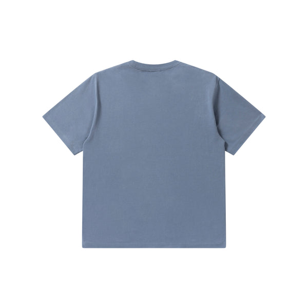 SCHEDULED DELIVERY LABEL TEE DARK BLUE