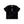 HWC LABEL EMBROIDERED VELOUR V NECK S/S SHIRT BLACK