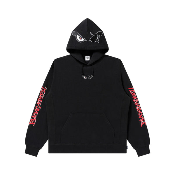 EVIL EYE LOGO HOODIE BLACK