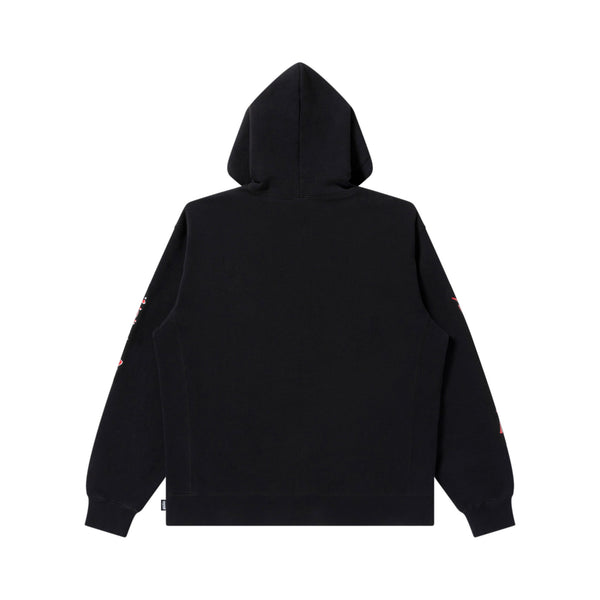 EVIL EYE LOGO HOODIE BLACK