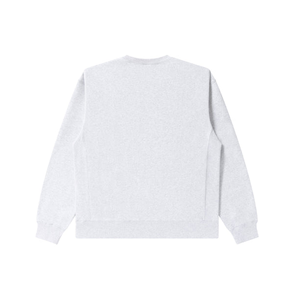 FINAL MATCH LOGO CREW SWEAT ASH