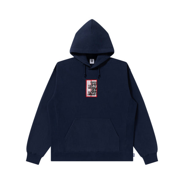 ADDRESS LABEL HOODIE NAVY