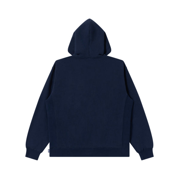 ADDRESS LABEL HOODIE NAVY