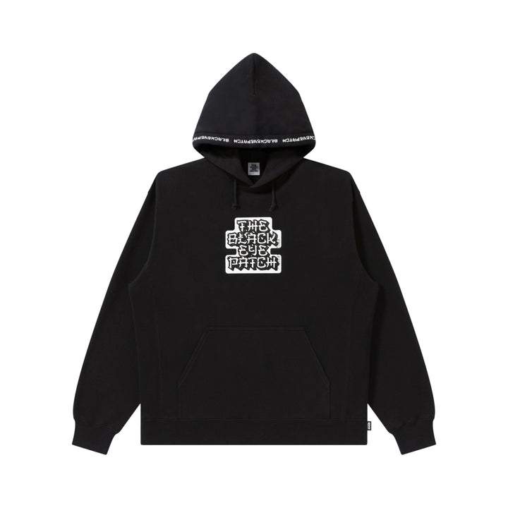SMALL OG PYTHON PATTERNED HOODED JACKET BLACK – BlackEyePatch