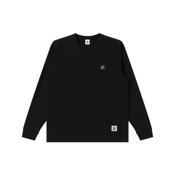 SMALL B EMBLEM L/S TEE BLACK