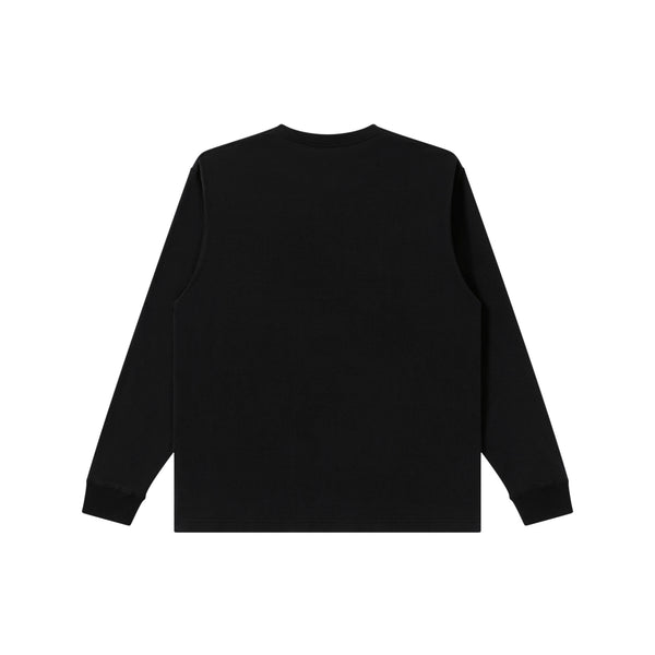 SMALL B EMBLEM L/S TEE BLACK