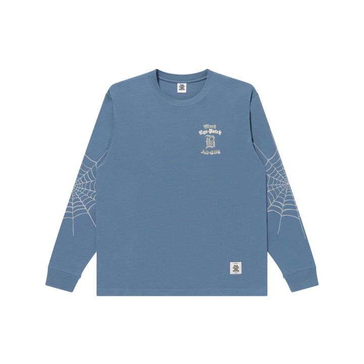ALL CITY COBWEB L/S TEE DARK BLUE