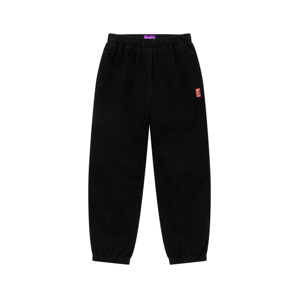 SMALL HWC CORDUROY TRACK PANTS BLACK