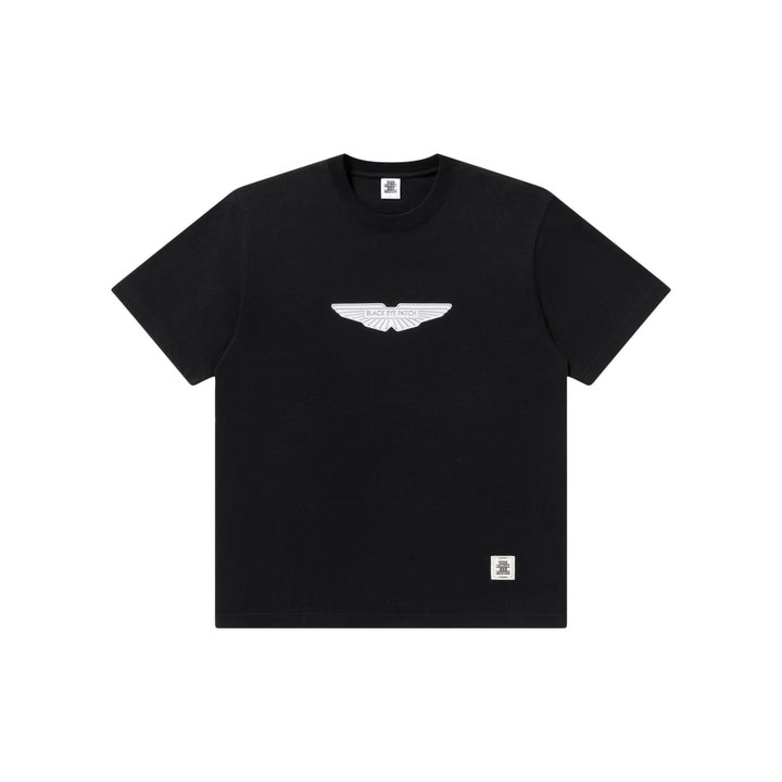 PRESTIGE WINGS LOGO TEE BLACK
