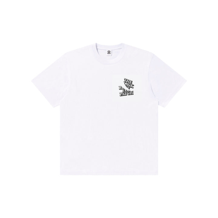 TORN OG LABEL TEE WHITE