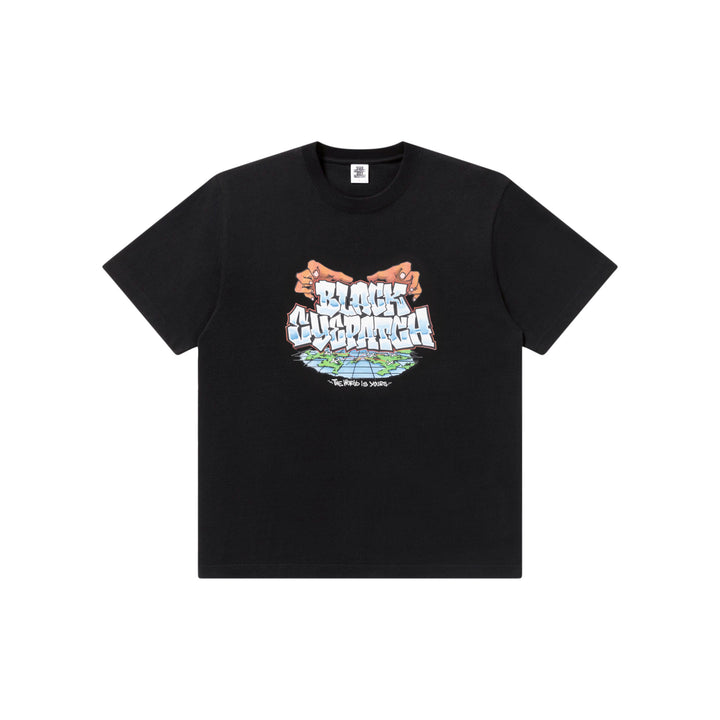 WORLD IS YOURS TEE BLACK