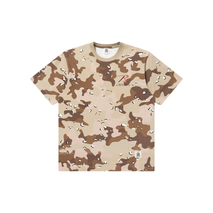 FIELDGEAR LOGO TEE DESERT CAMO