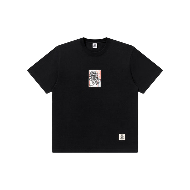OG BOY PRIORITY LABEL TEE BLACK