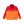 AUTOGRAPH LOGO HALF ZIP 2 TONE FLEECE ORANGE