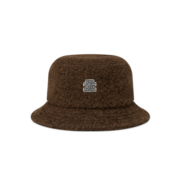 SMALL OG BRUSHED WOOL BUCKET HAT BROWN