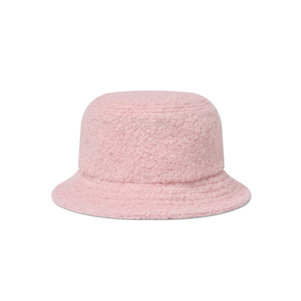 SMALL OG BRUSHED WOOL BUCKET HAT PINK