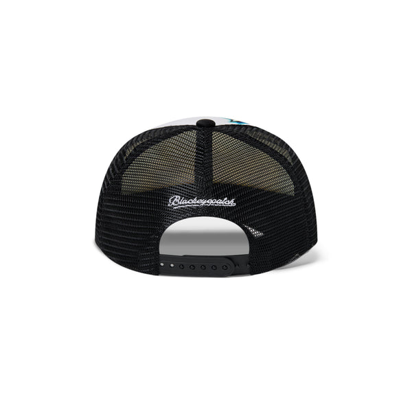 GRAFFITI MESH CAP WHITE/BLACK