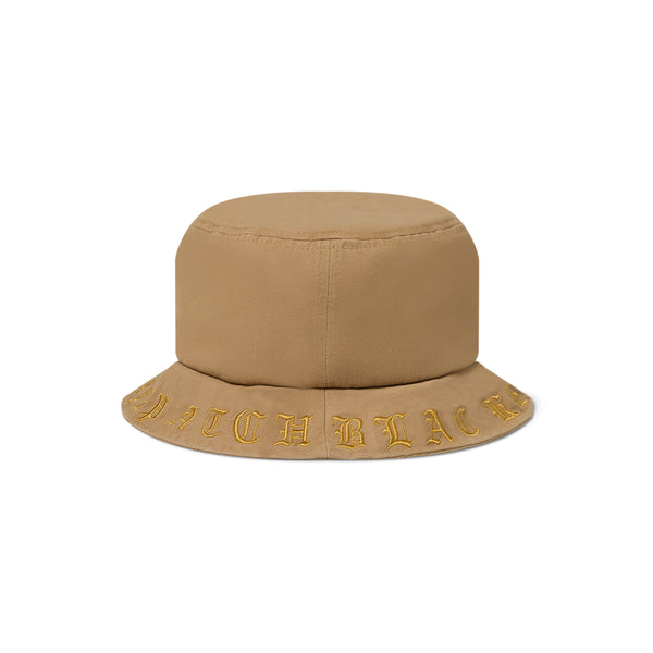 OE BRIMMED BUCKET HAT BEIGE