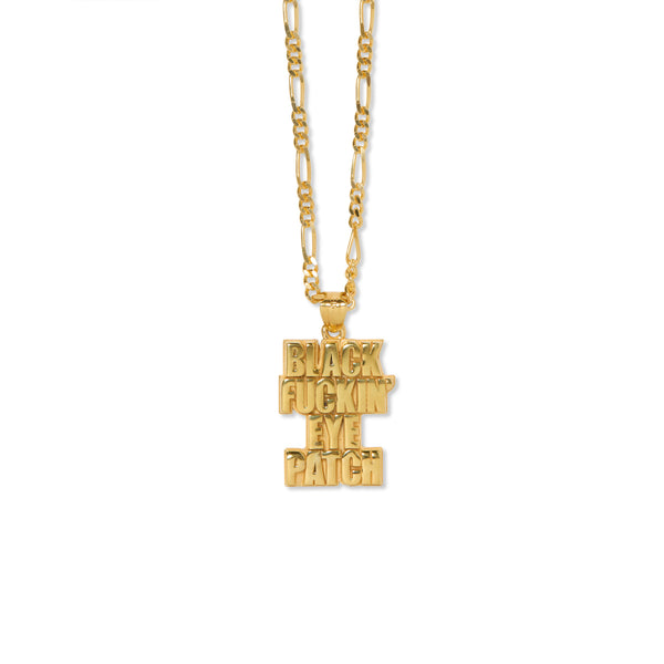 BFEP PENDANT NECKLACE GOLD