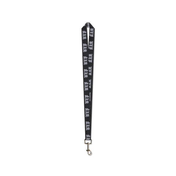 3 LETTER OE LANYARD BLACK