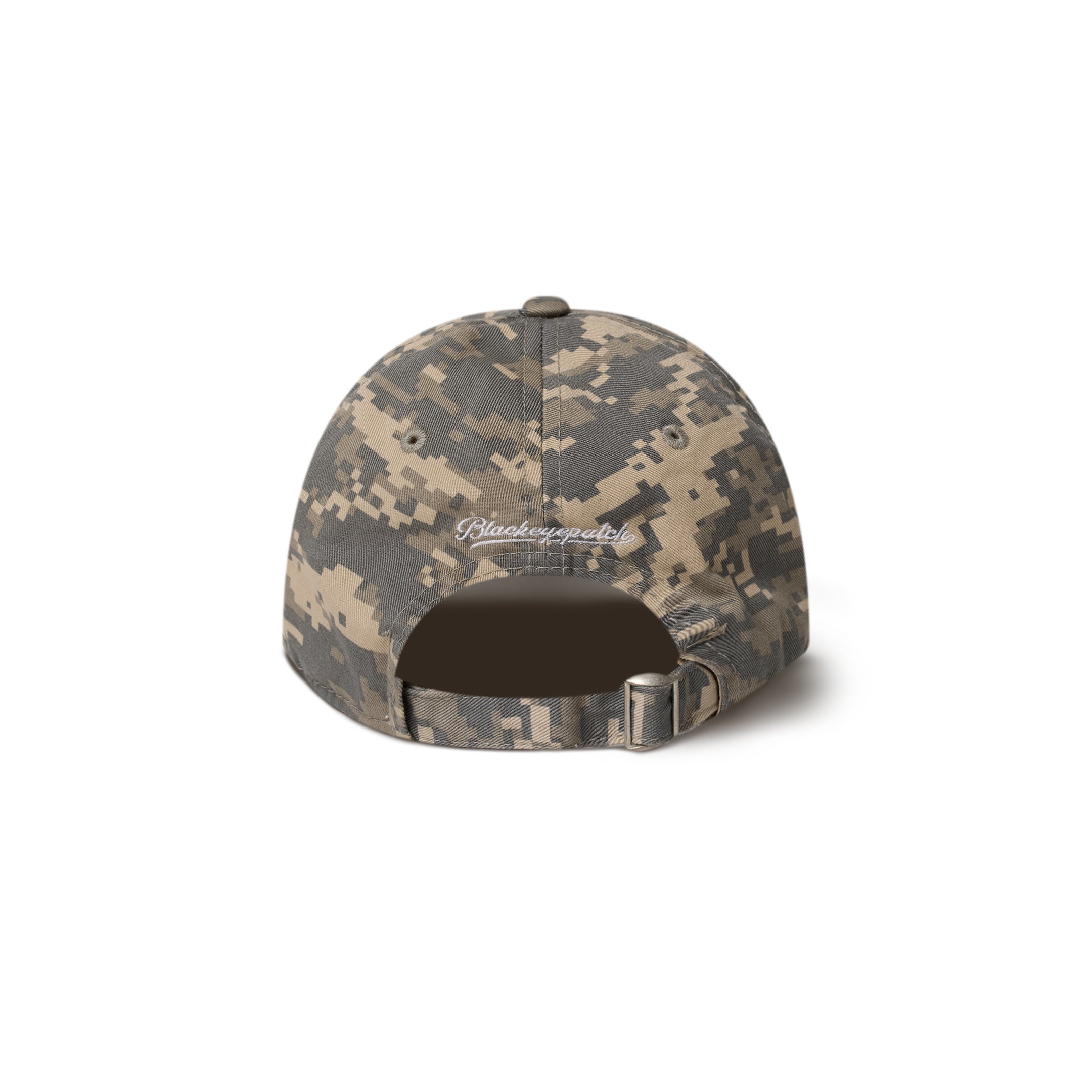 LEATHER PATCHED DIGITAL CAMO CAP GRAY – BlackEyePatch