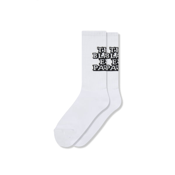 OG LABEL SOCKS WHITE