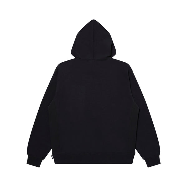 RHINESTONED OE LOGO HOODIE BLACK