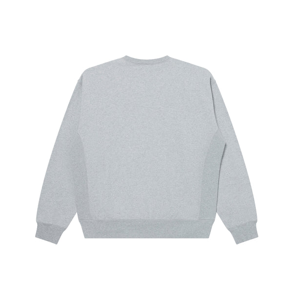 KAMON CREW SWEAT HEATHER GRAY