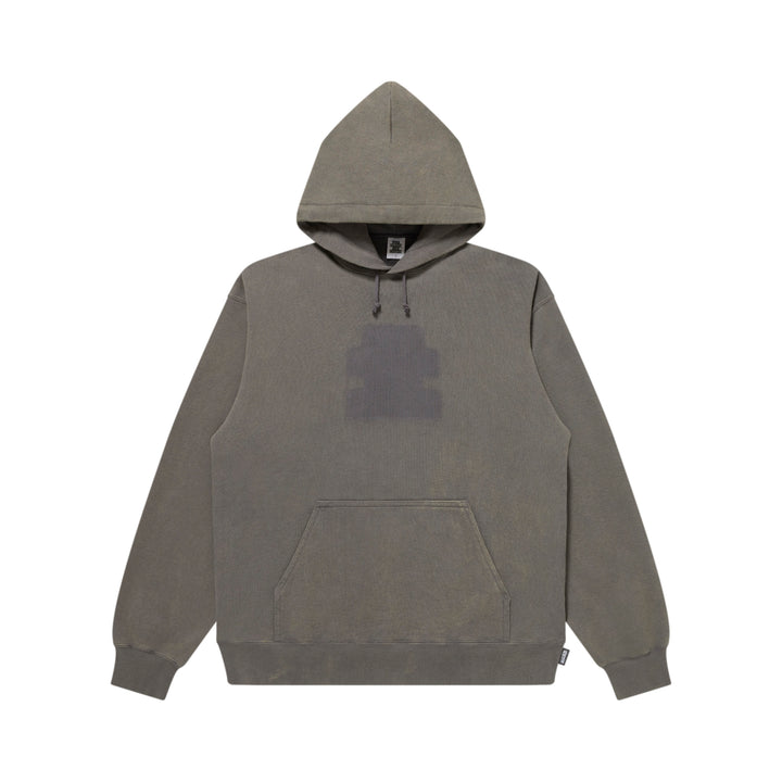 BEP WAS HERE FADED HOODIE CHARCOAL