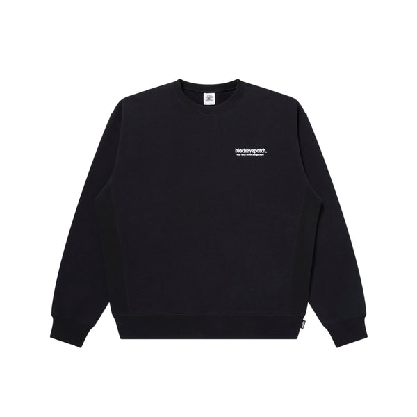 DESIGN STORE CREW SWEAT BLACK