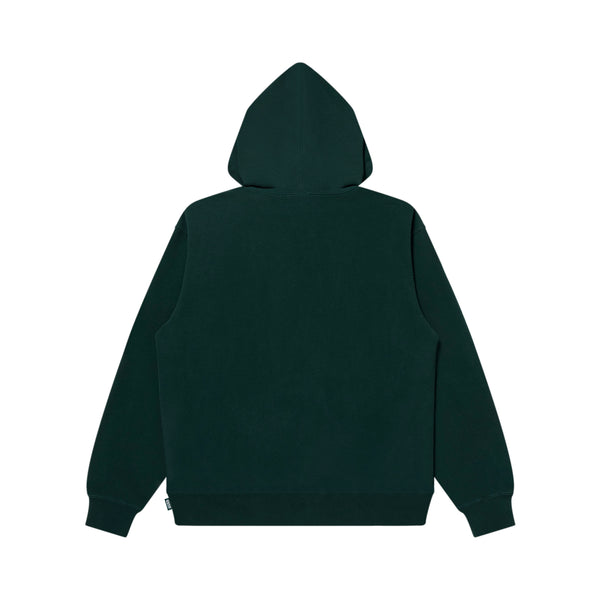 DAMAGED OG LABEL HOODIE GREEN