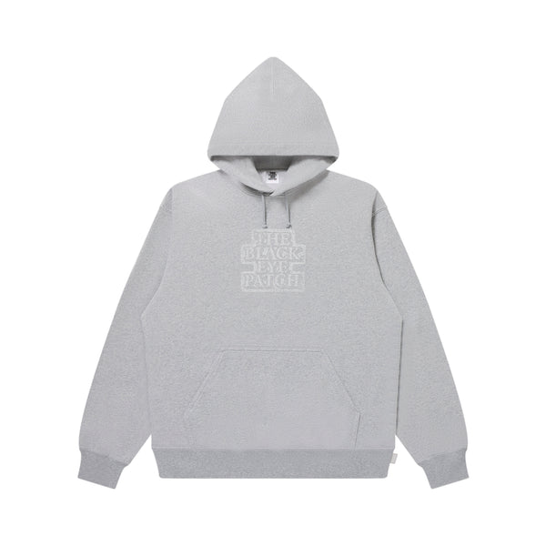 DAMAGED OG LABEL HOODIE HEATHER GRAY