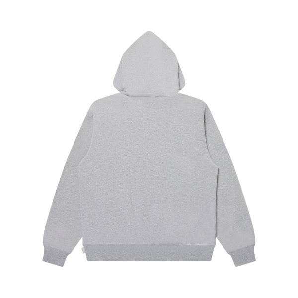 DAMAGED OG LABEL HOODIE HEATHER GRAY