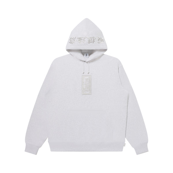 HWC LABEL HOODIE ASH