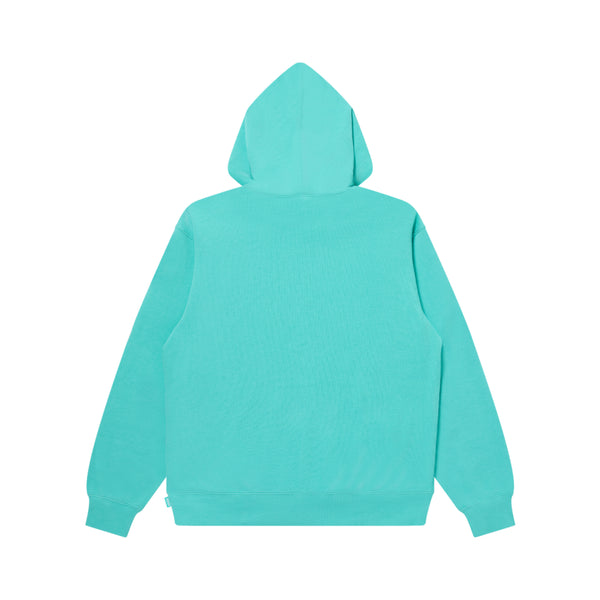 HWC LABEL HOODIE MINT GREEN