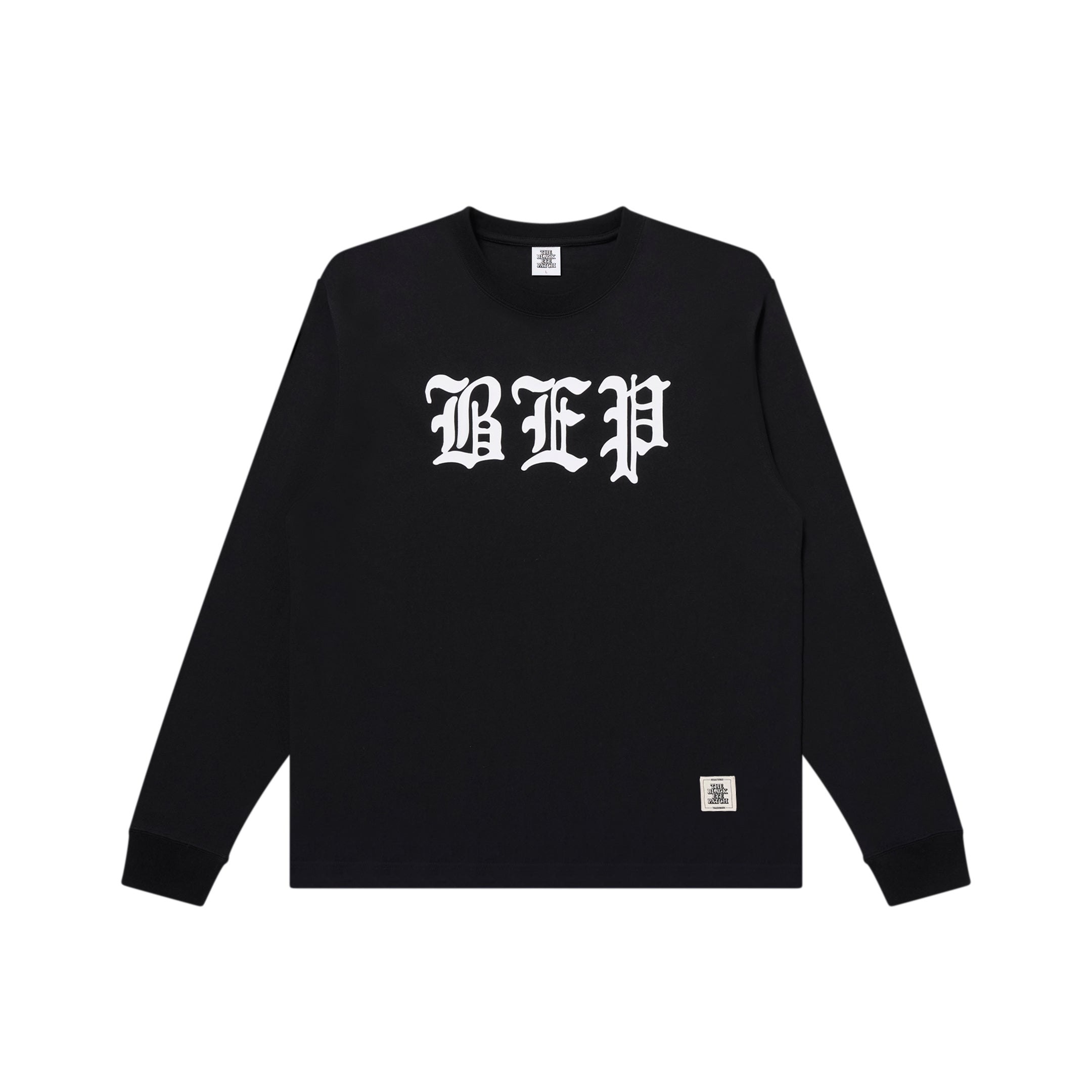3 LETTER OE L/S TEE BLACK – BlackEyePatch