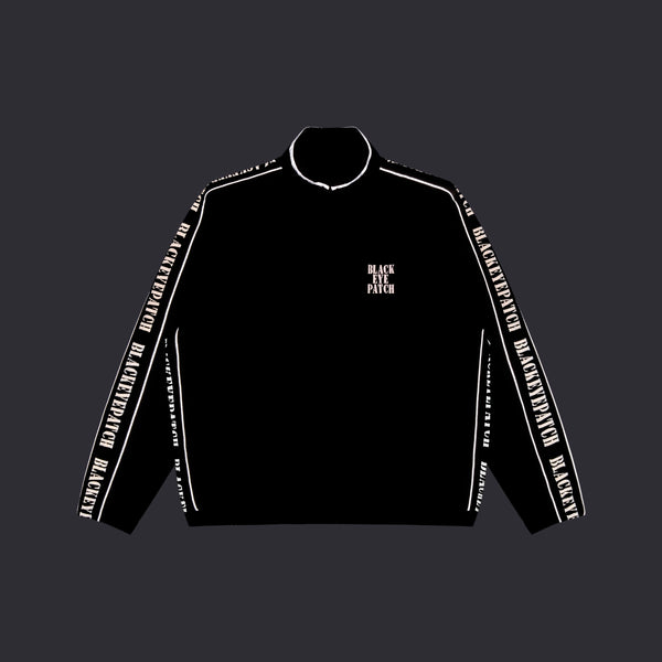 REFLECTIVE STENCIL LOGO TRACK JACKET YELLOW