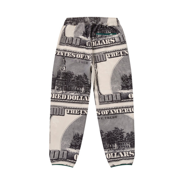 BIG HUNDEREDS PATTERNED FLEECE PANTS WHITE
