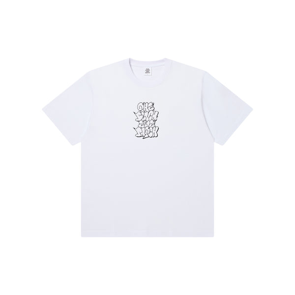 TORU LABEL TEE WHITE