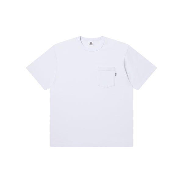 HWC HEAVYWEIGHT POCKET TEE WHITE