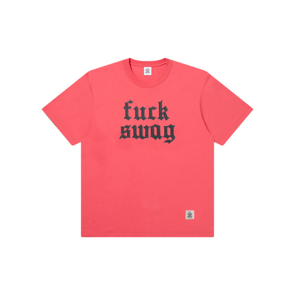 FUCK SWAG TEE APRICOT