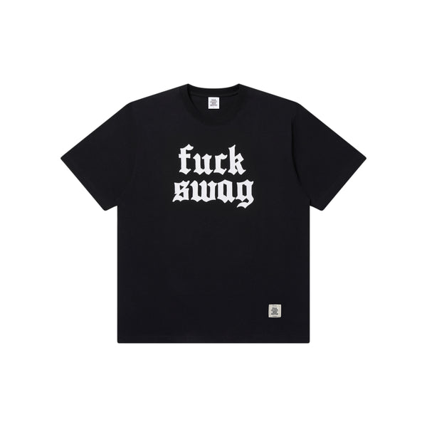 FUCK SWAG TEE BLACK
