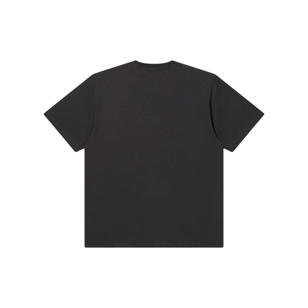 CHRONO CROWN LOGO TEE CHARCOAL/WHITE