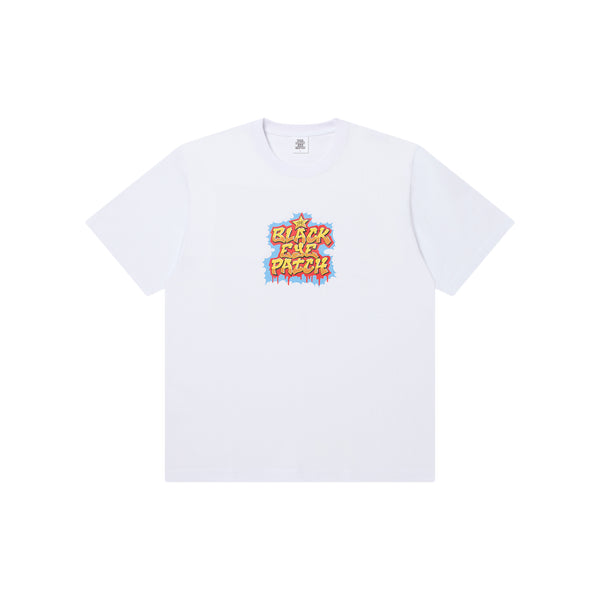 OLD SCHOOL LETTERS TEE WHITE