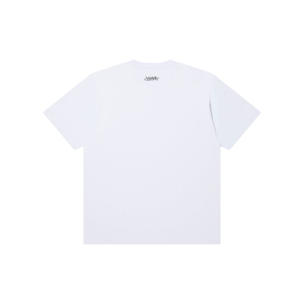 CAPTEK THROWIE TEE WHITE