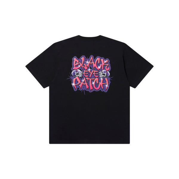 CROSSBONES SMALL OG GRAFFITI TEE BLACK