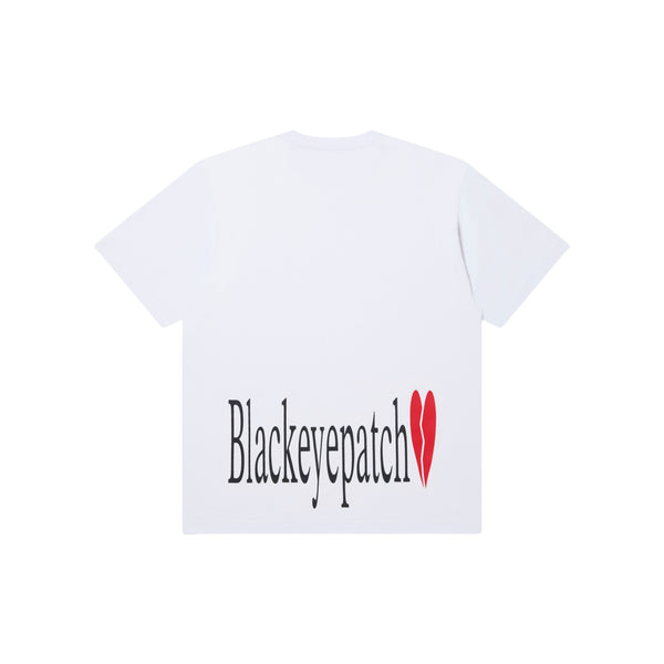 SYBAU HEARTBREAK TEE WHITE