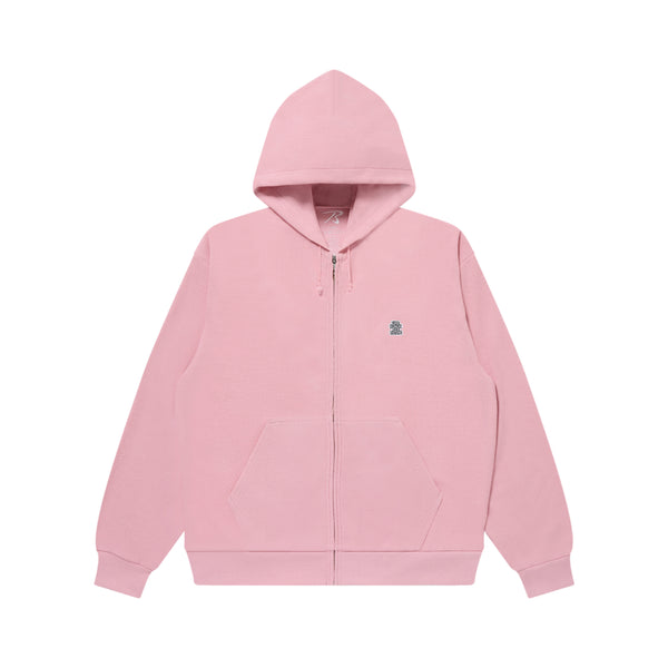 SMALL OG THERMAL ZIP HOODIE PINK